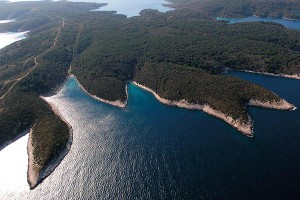 many bays of Pakleni islands