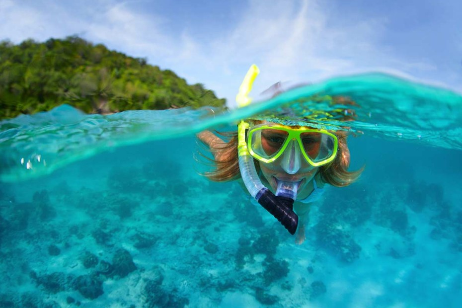 swimming and snorkeling destination