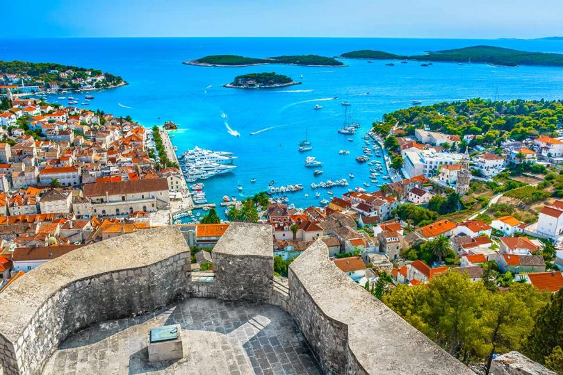 view-from-Fortica-Hvar