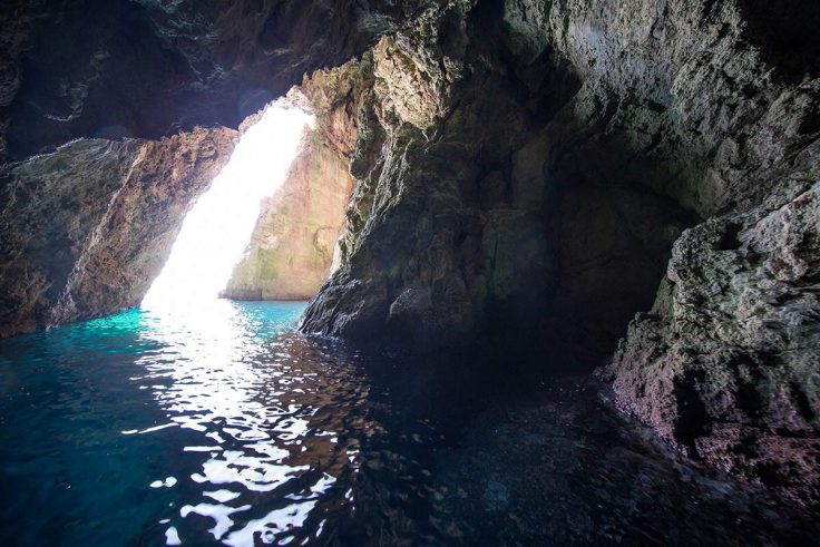 Inside the Monk Seal Cave, Bisevo