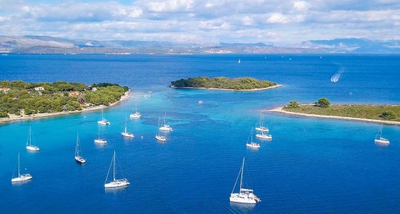 Breathtaking view of the Blue lagoon