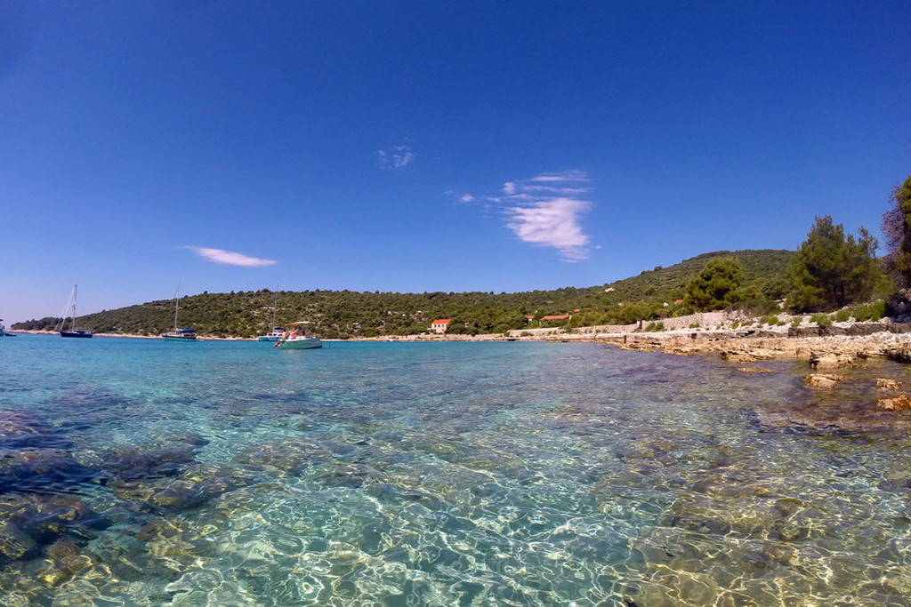 Beautiful Blue Lagoon Croatia