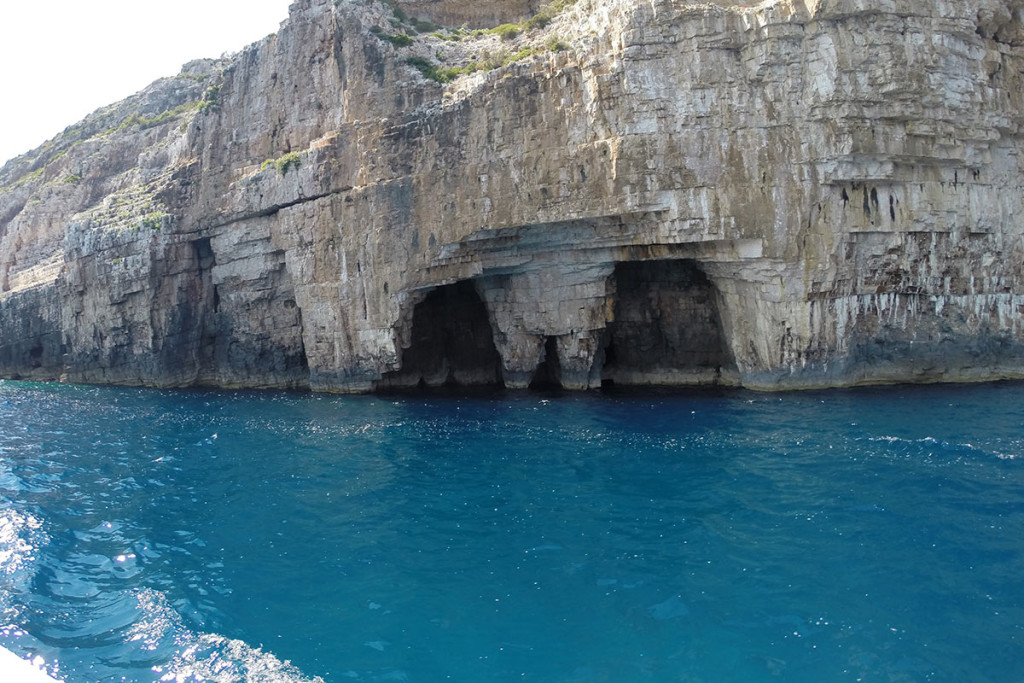 The pants-South side of Vis island
