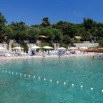 main beach in Palmizana, Pakleni islands