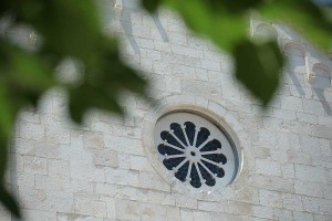 Rosette window in Trogir old town