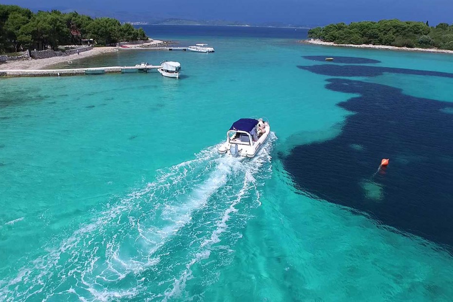 Scenic ride inside the Blue Lagoon