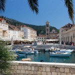 old port of town Hvar