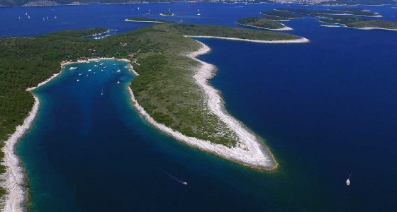 Pakleni islands archipelago