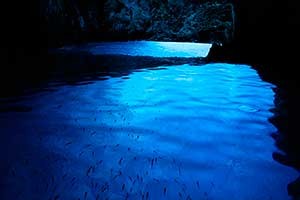 Spectacular view inside the cave