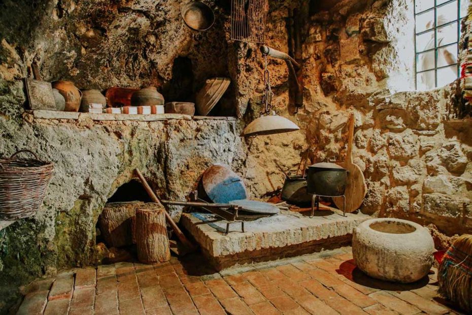 traditional household in Krka village