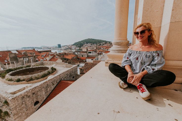 view from the Split bell tower