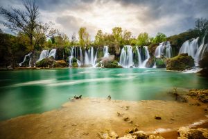 breathtaking waterfalls, Kravice