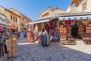 street market in Mostar