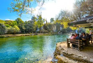 restaurant by Kravice waterfalls