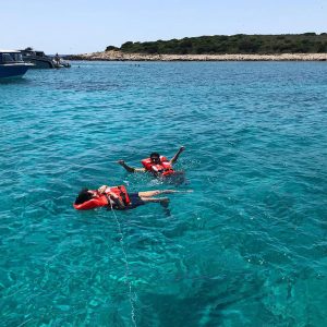 enjoying-the-clear-lagoon-of-Budikovac