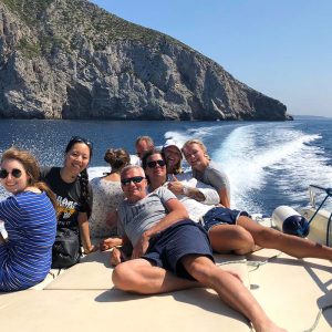 relaxing-on-a-sun-deck-while-speedboating
