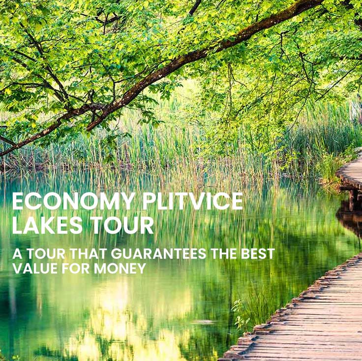 Economy tour to Plitvice lakes from Split