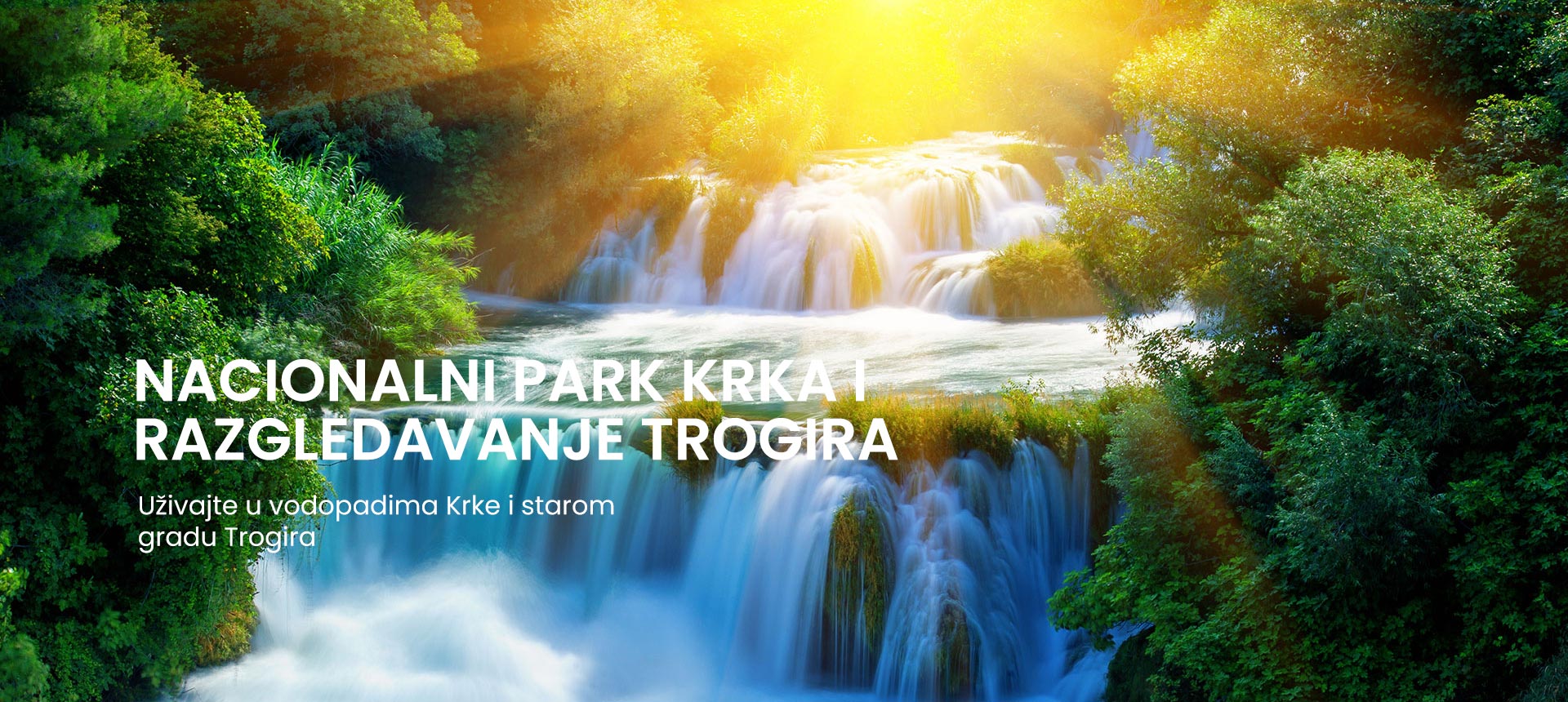 cjelodnevni izlet Krka nacionalni park i Trogir