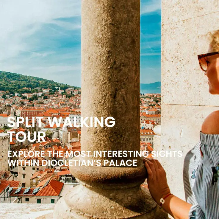 VISITE À PIED DU PALAIS DE DIOCLÉTIEN